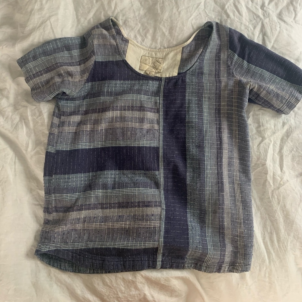 Ace & jig patchwork shirt